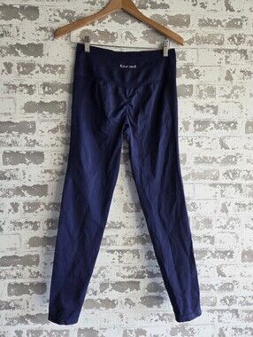 ​🔥 BRXL Seamless Navy Blue Scrunch Butt Leggings L 🔥